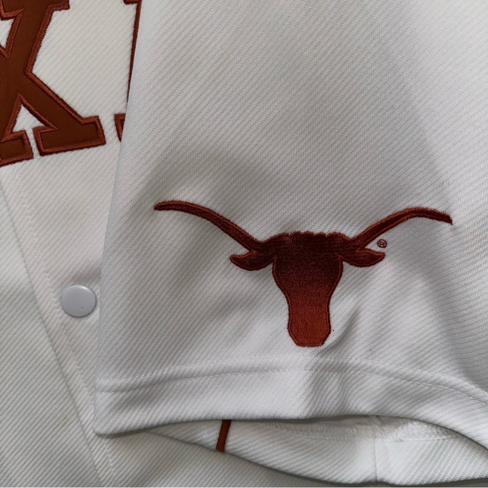 EXCELLENT CONDITION NIKE 1990 TEXAS LONGHORN SHOOTING BASKETBALL JERSEY SIZE M - Picture 4 of 5